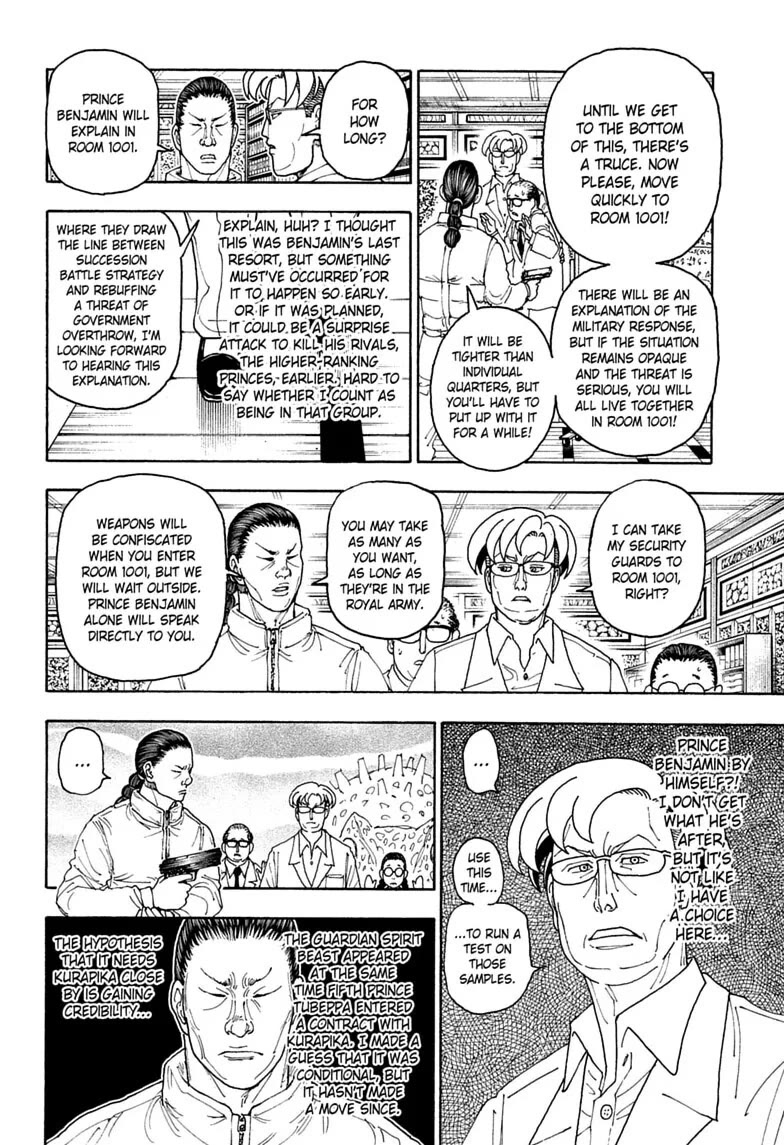 Hunter X Hunter chapter 415 page 15
