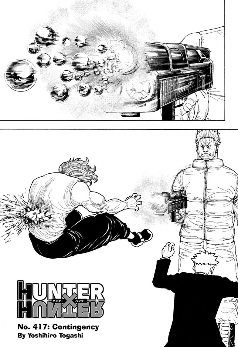 Hunter X Hunter chapter 417 page 1