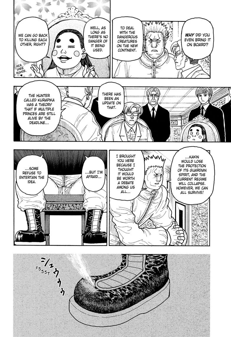Hunter X Hunter chapter 417 page 10