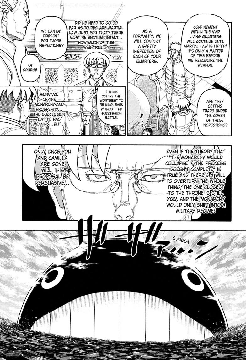 Hunter X Hunter chapter 417 page 11