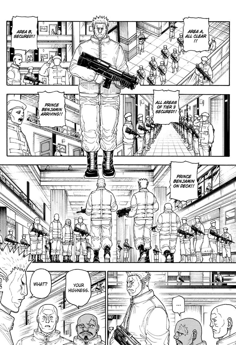 Hunter X Hunter chapter 417 page 12