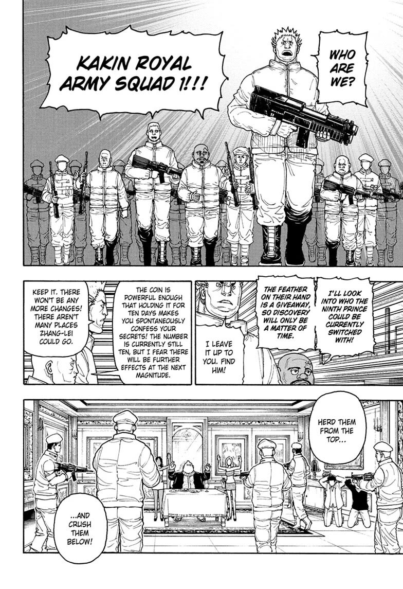 Hunter X Hunter chapter 417 page 14
