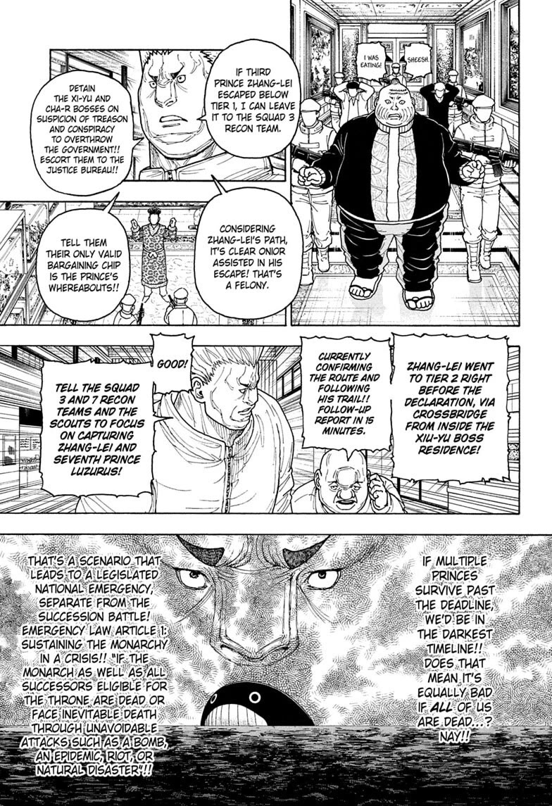 Hunter X Hunter chapter 417 page 15