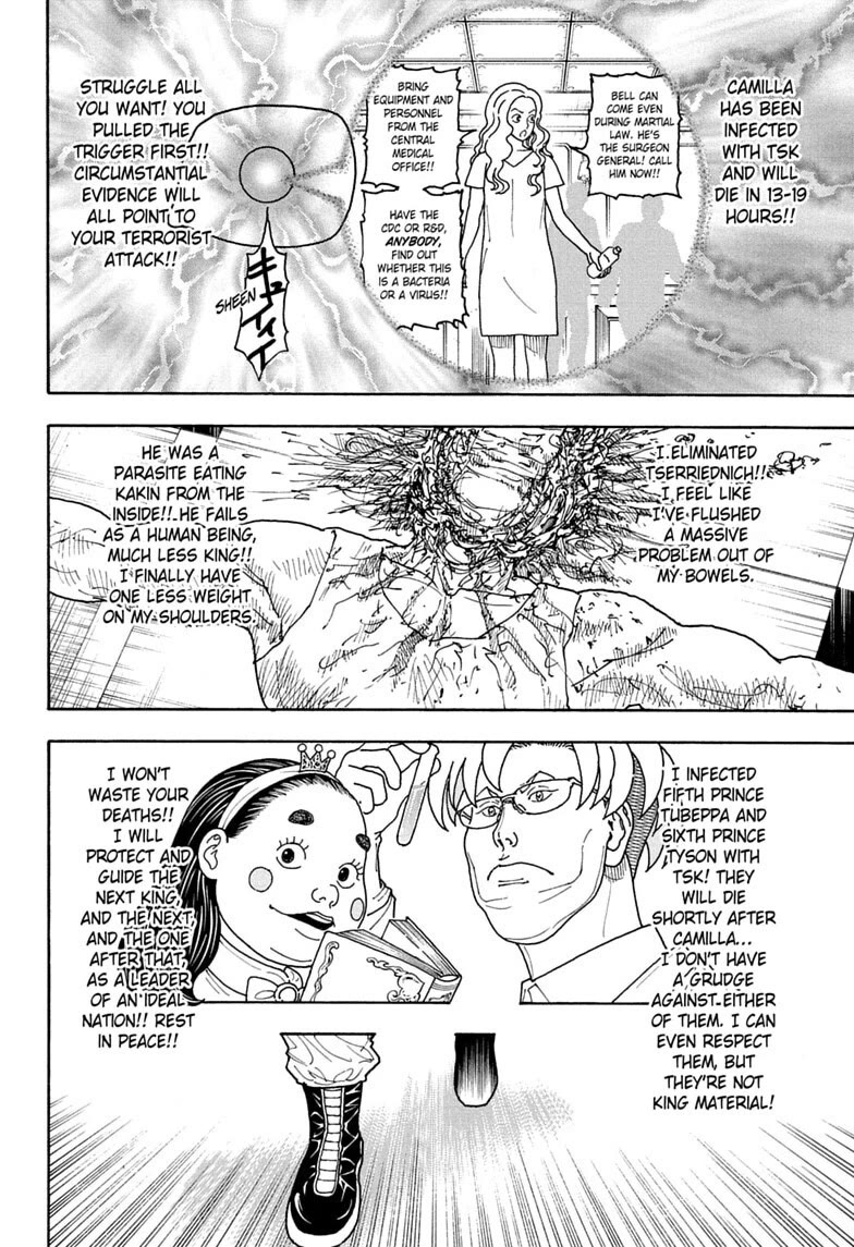 Hunter X Hunter chapter 417 page 16
