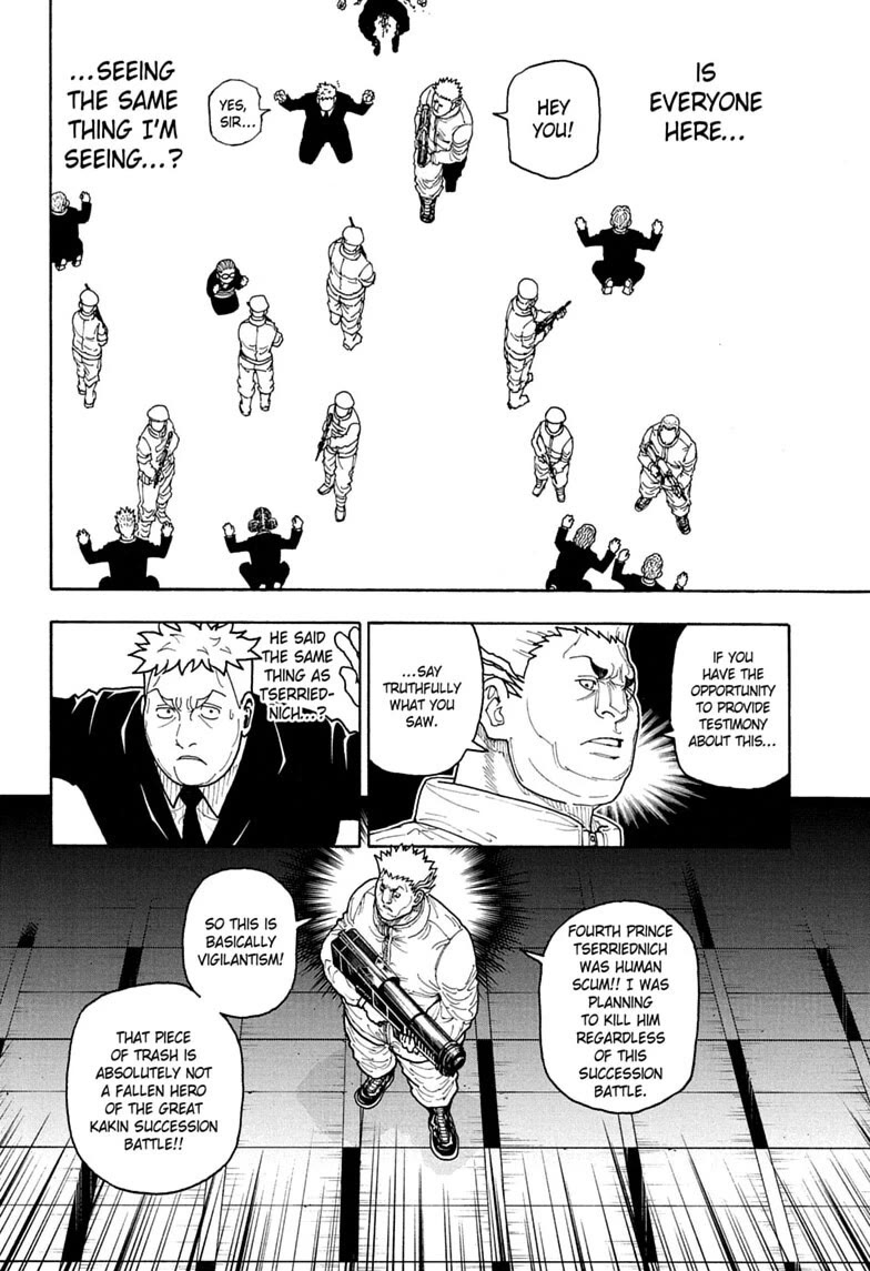 Hunter X Hunter chapter 417 page 4