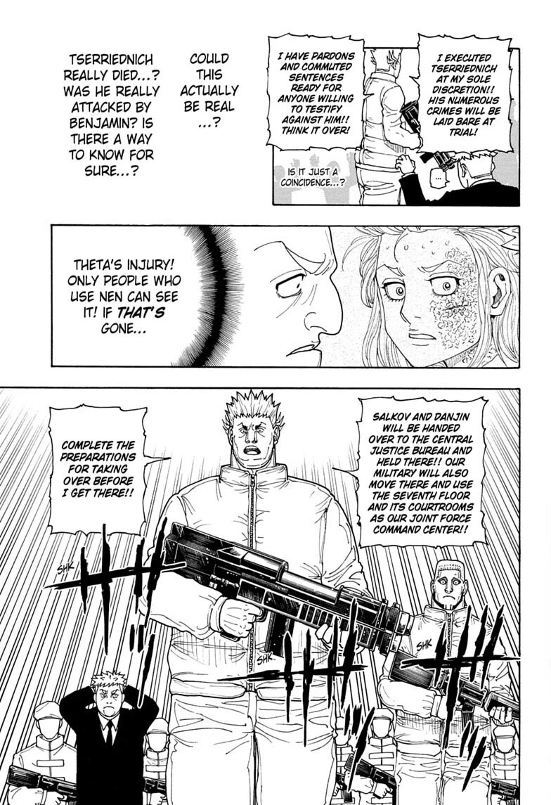 Hunter X Hunter chapter 417 page 5