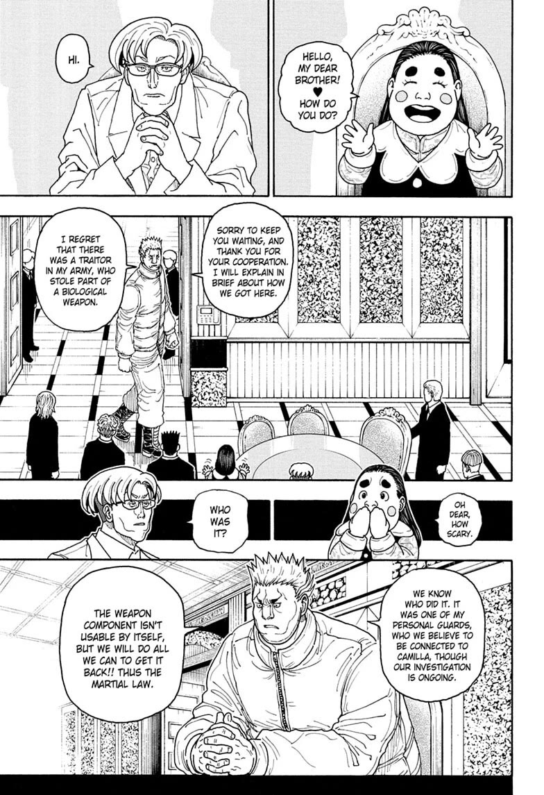 Hunter X Hunter chapter 417 page 9