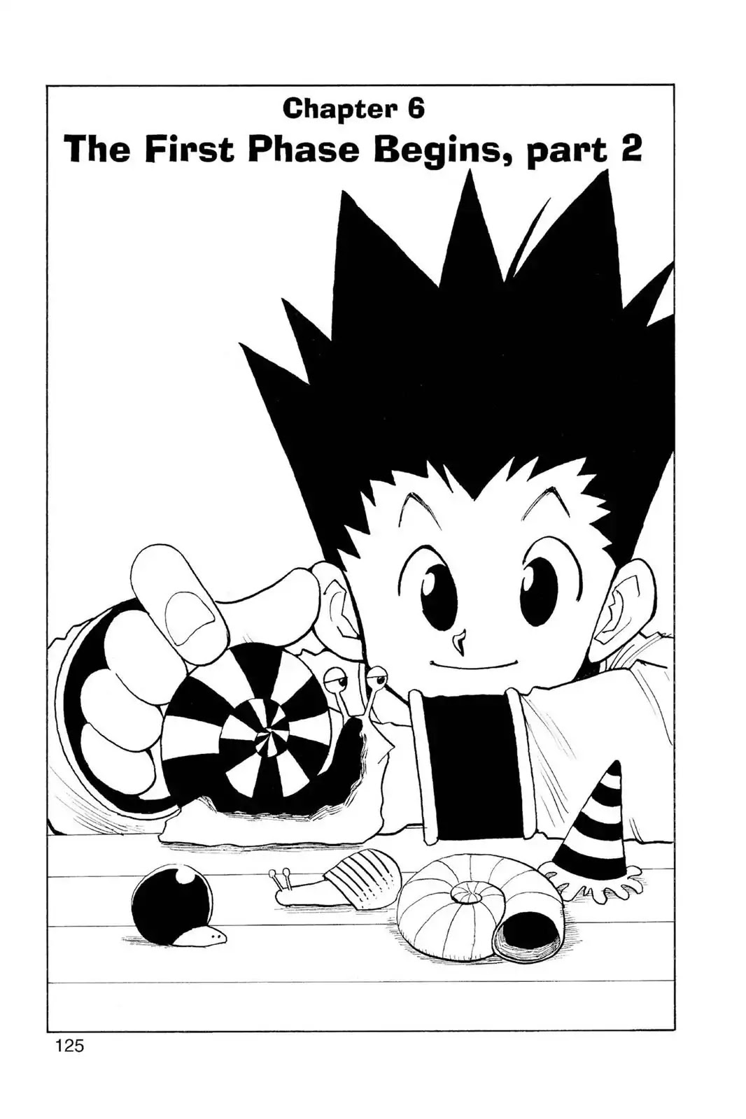 Hunter X Hunter chapter 6 page 1