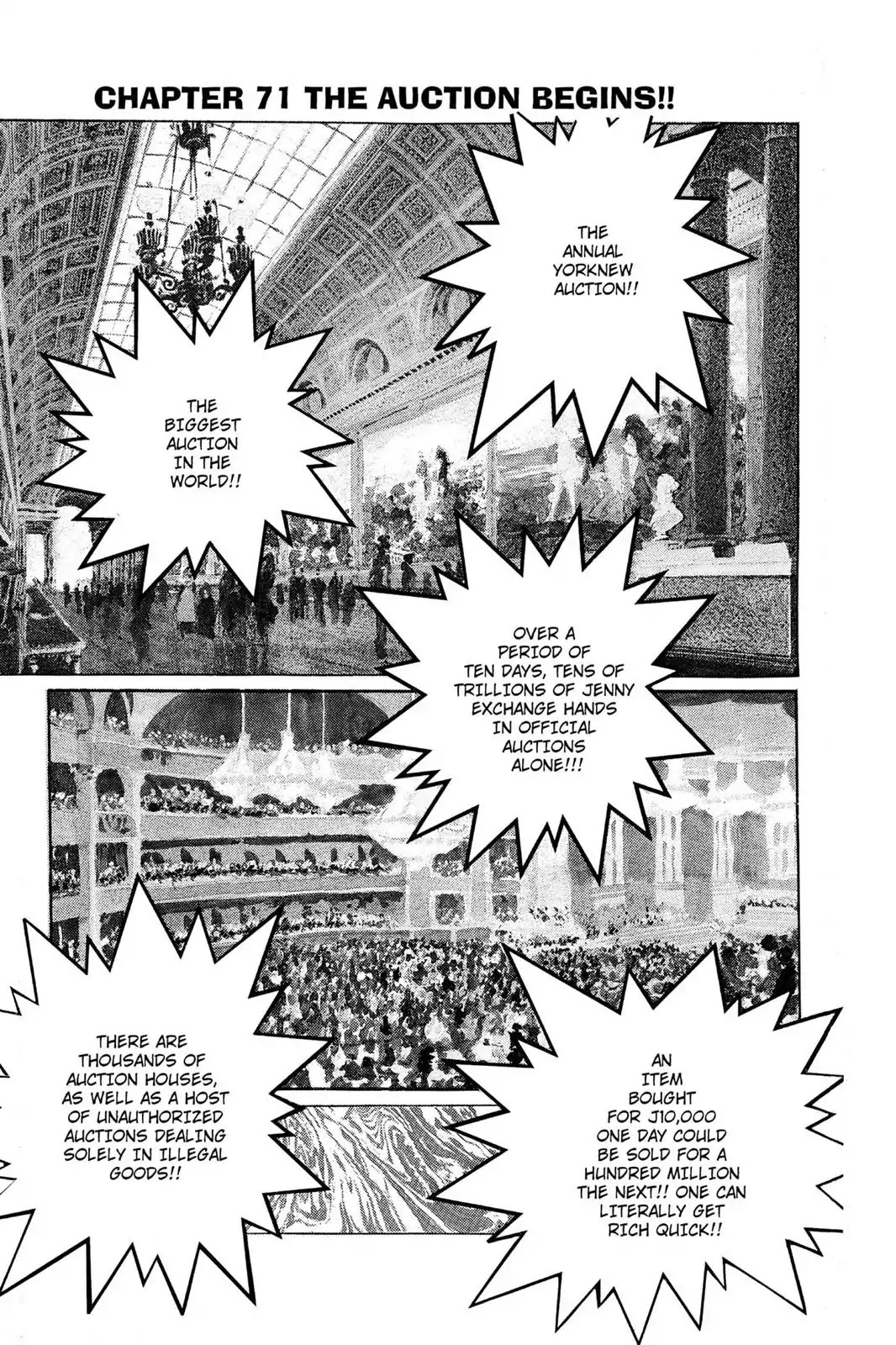 Hunter X Hunter chapter 71 page 1