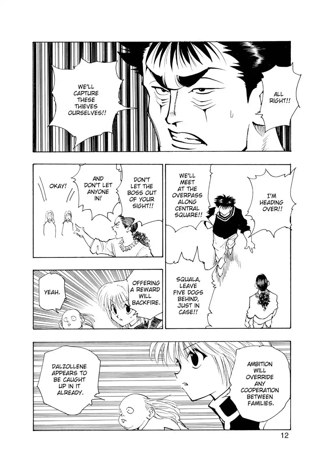 Hunter X Hunter chapter 74 page 12