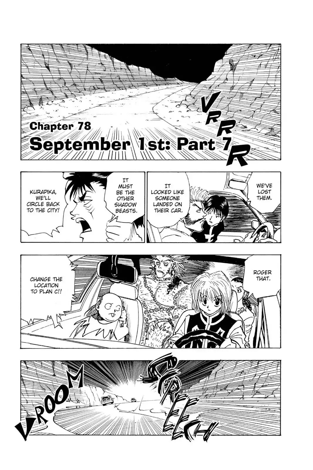 Hunter X Hunter chapter 78 page 1