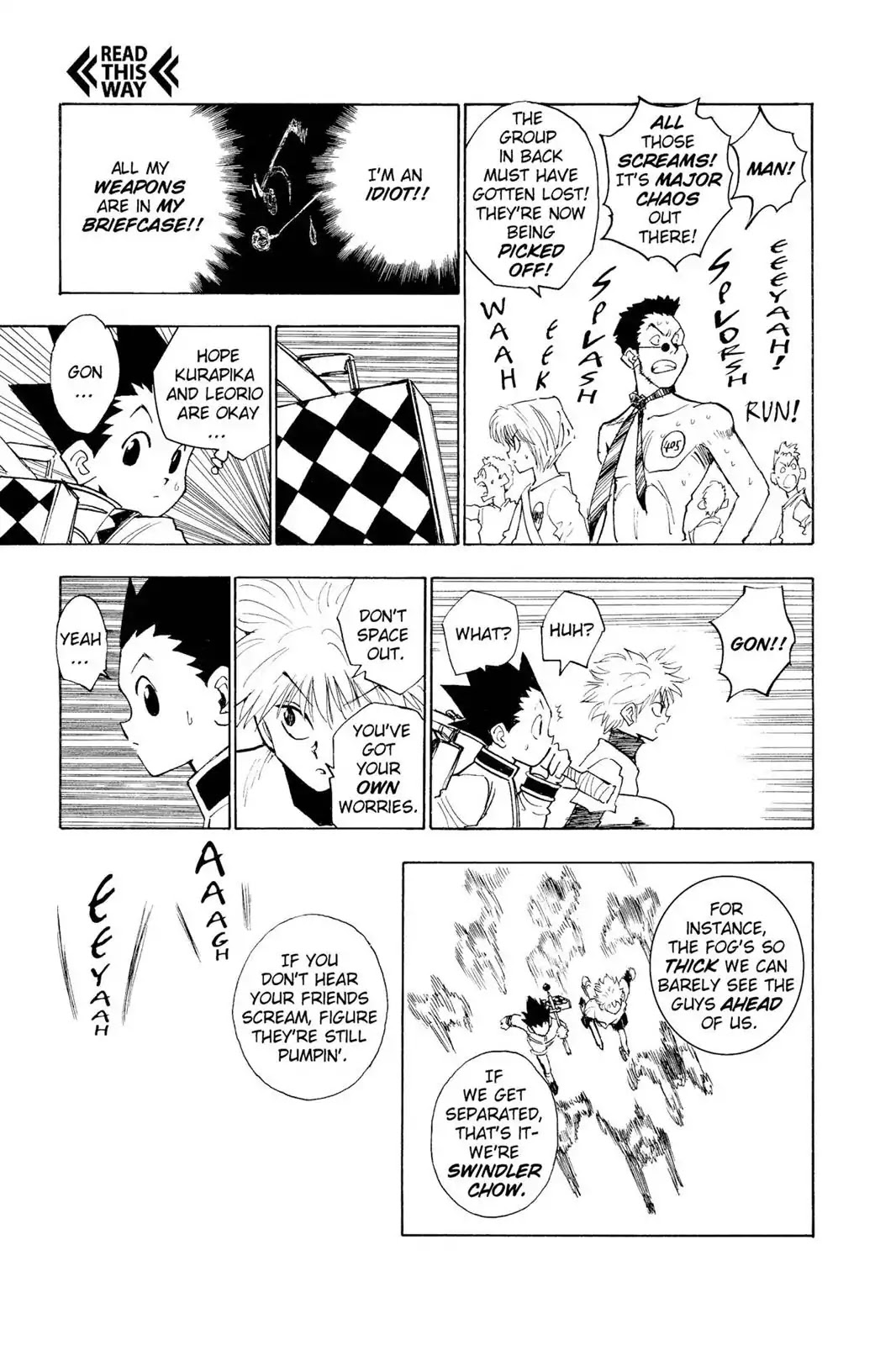 Hunter X Hunter chapter 8 page 17