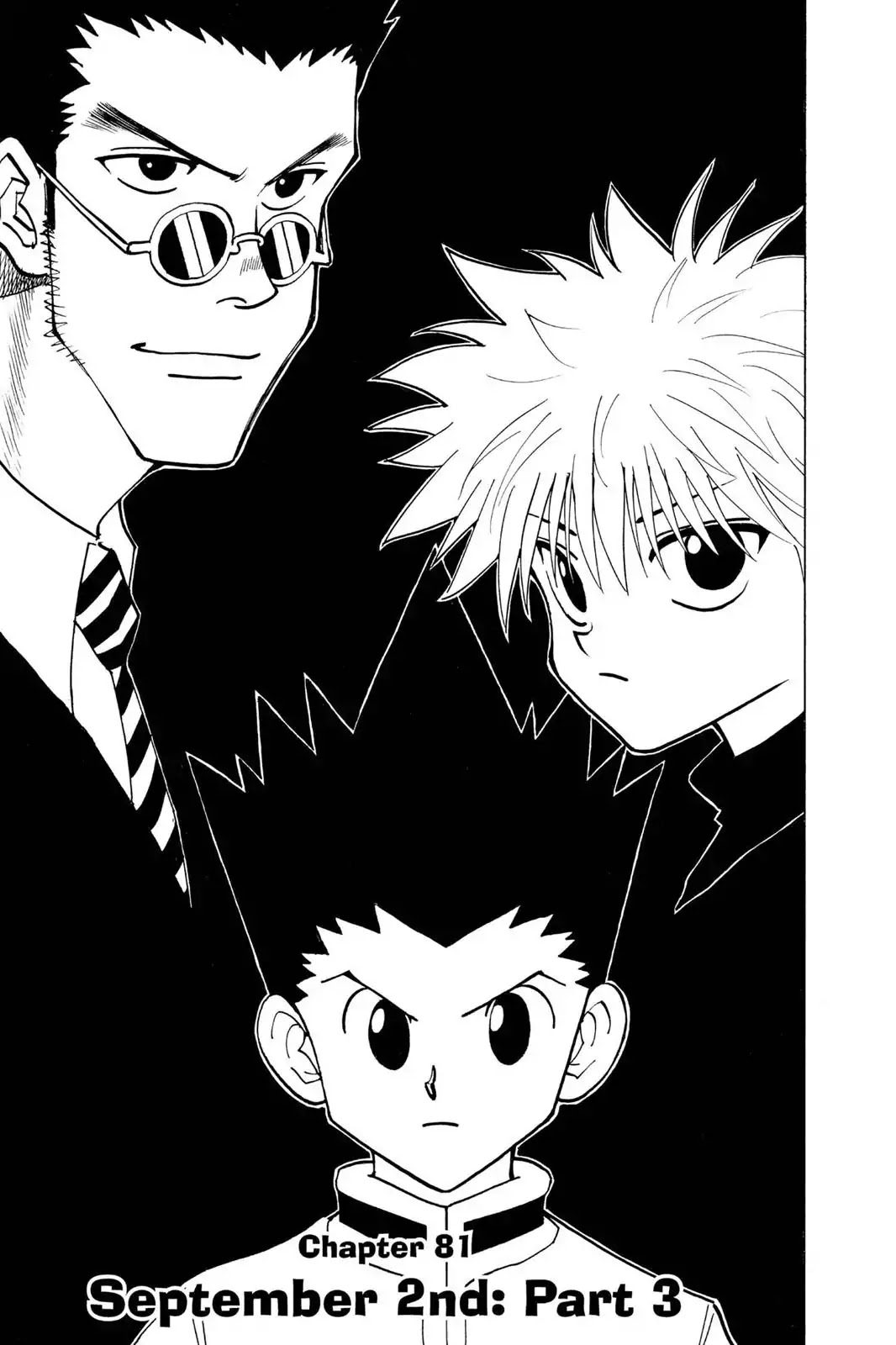 Hunter X Hunter chapter 81 page 1