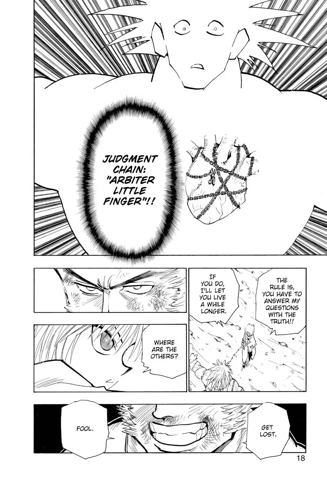 Hunter X Hunter chapter 84 page 18