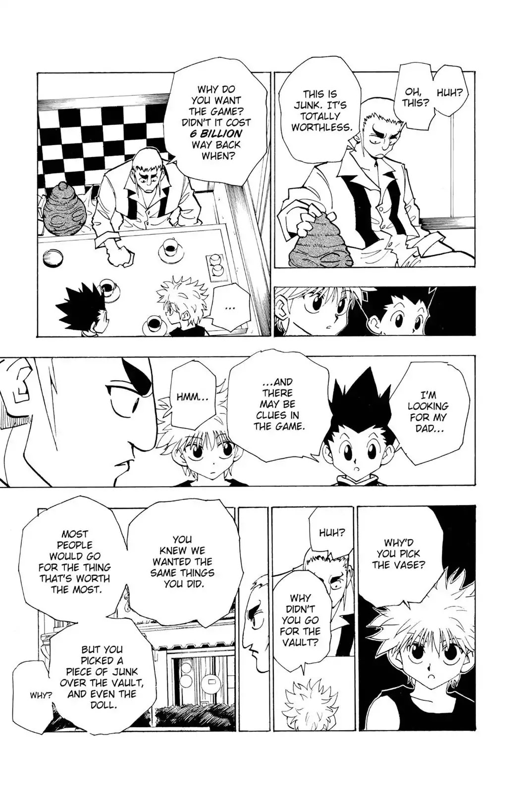 Hunter X Hunter chapter 87 page 7