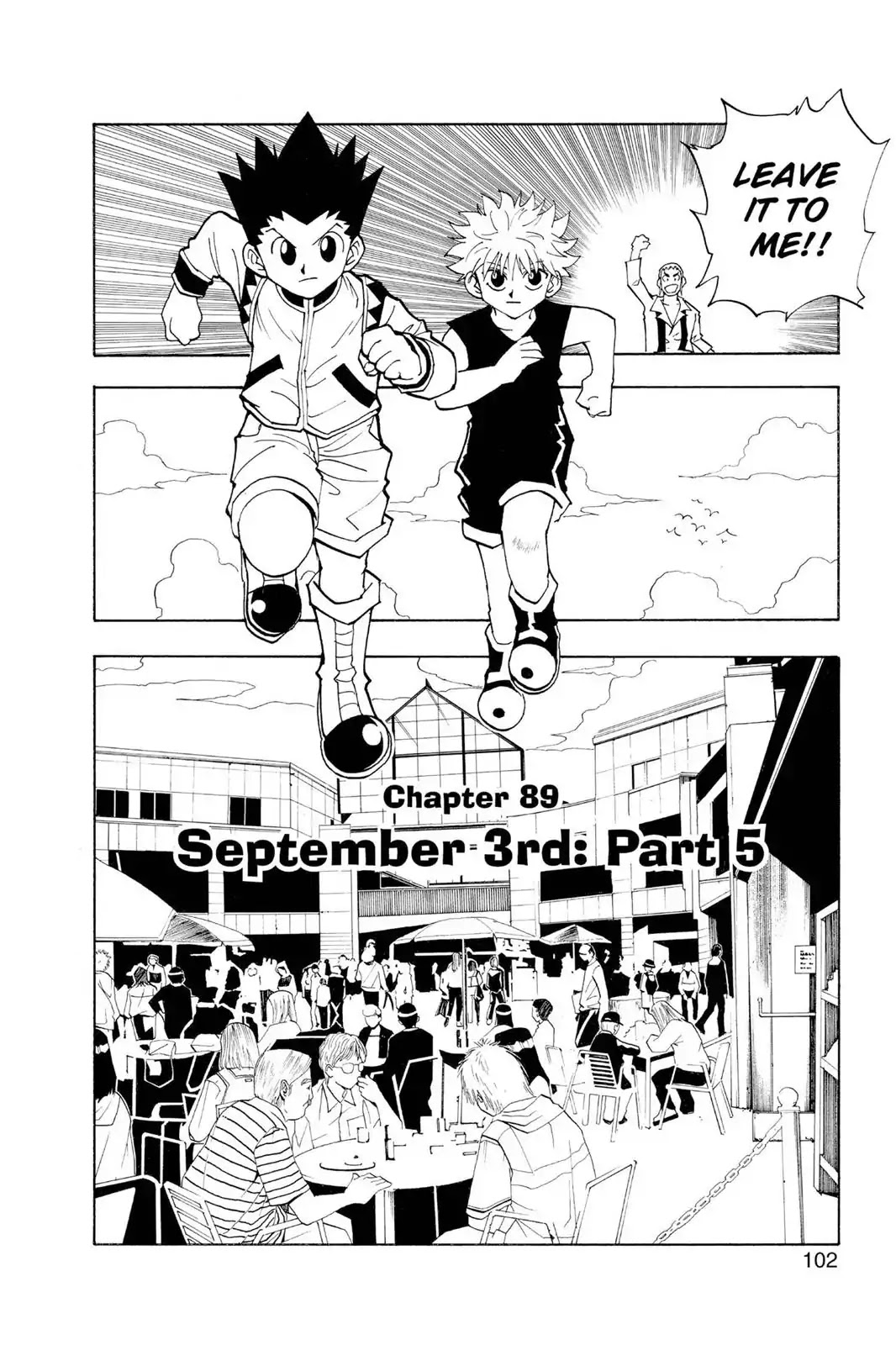Hunter X Hunter chapter 89 page 2