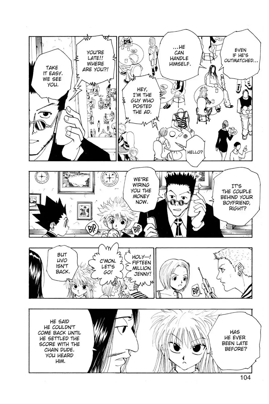 Hunter X Hunter chapter 89 page 4