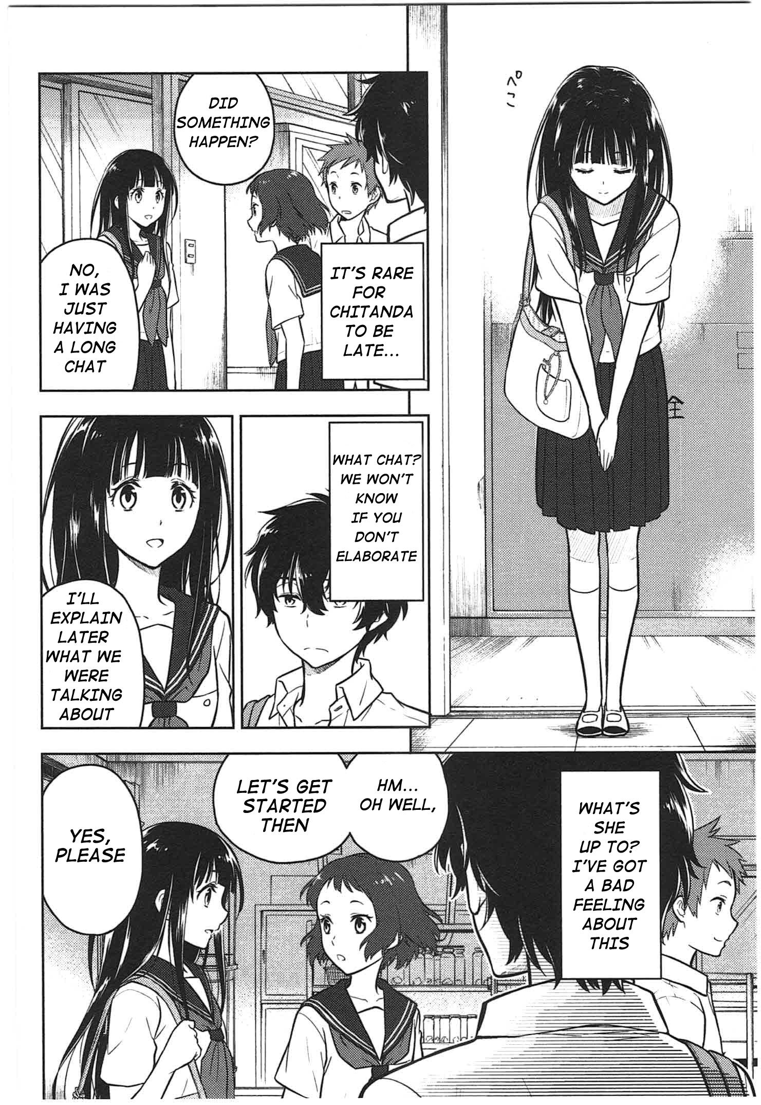 Hyouka chapter 11 page 12