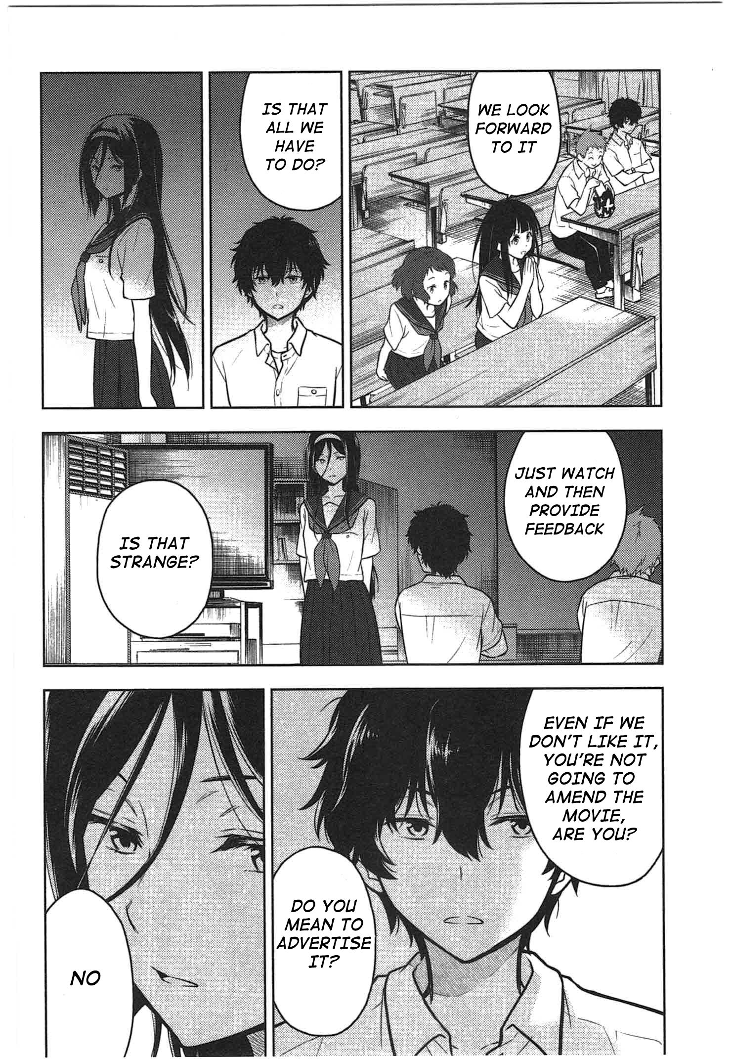 Hyouka chapter 11 page 22