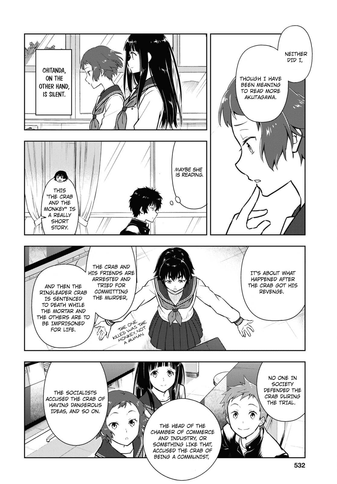 Hyouka chapter 111 page 6