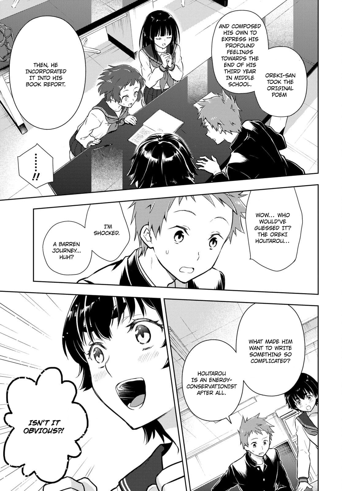 Hyouka chapter 113 page 9