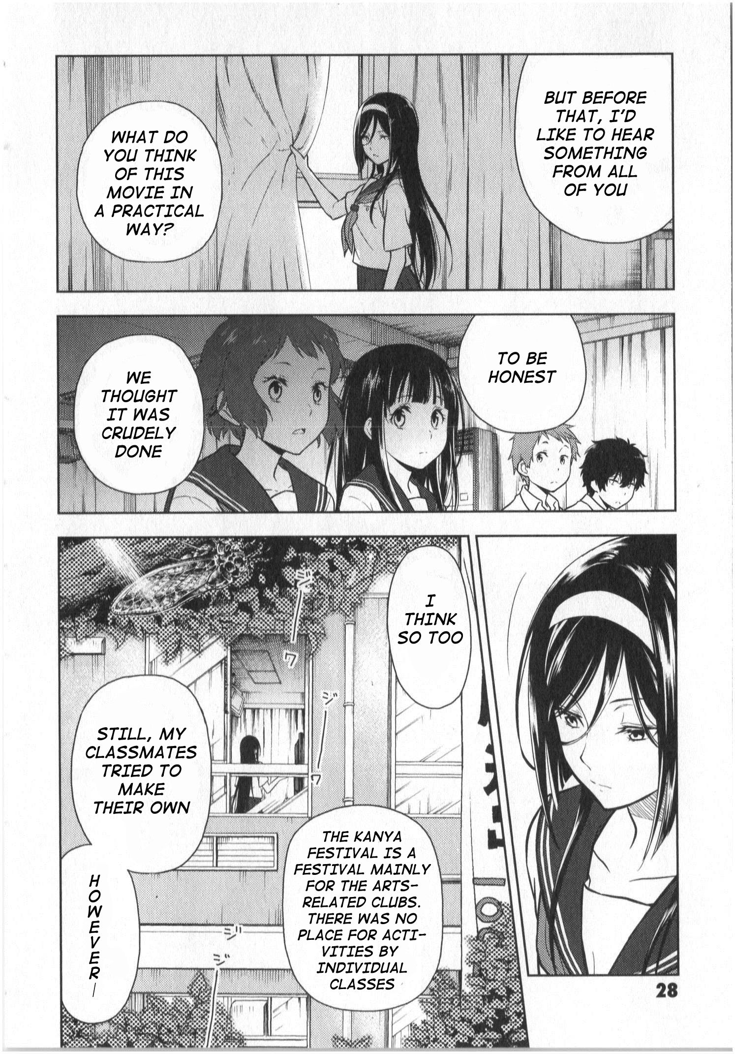 Hyouka chapter 12 page 30