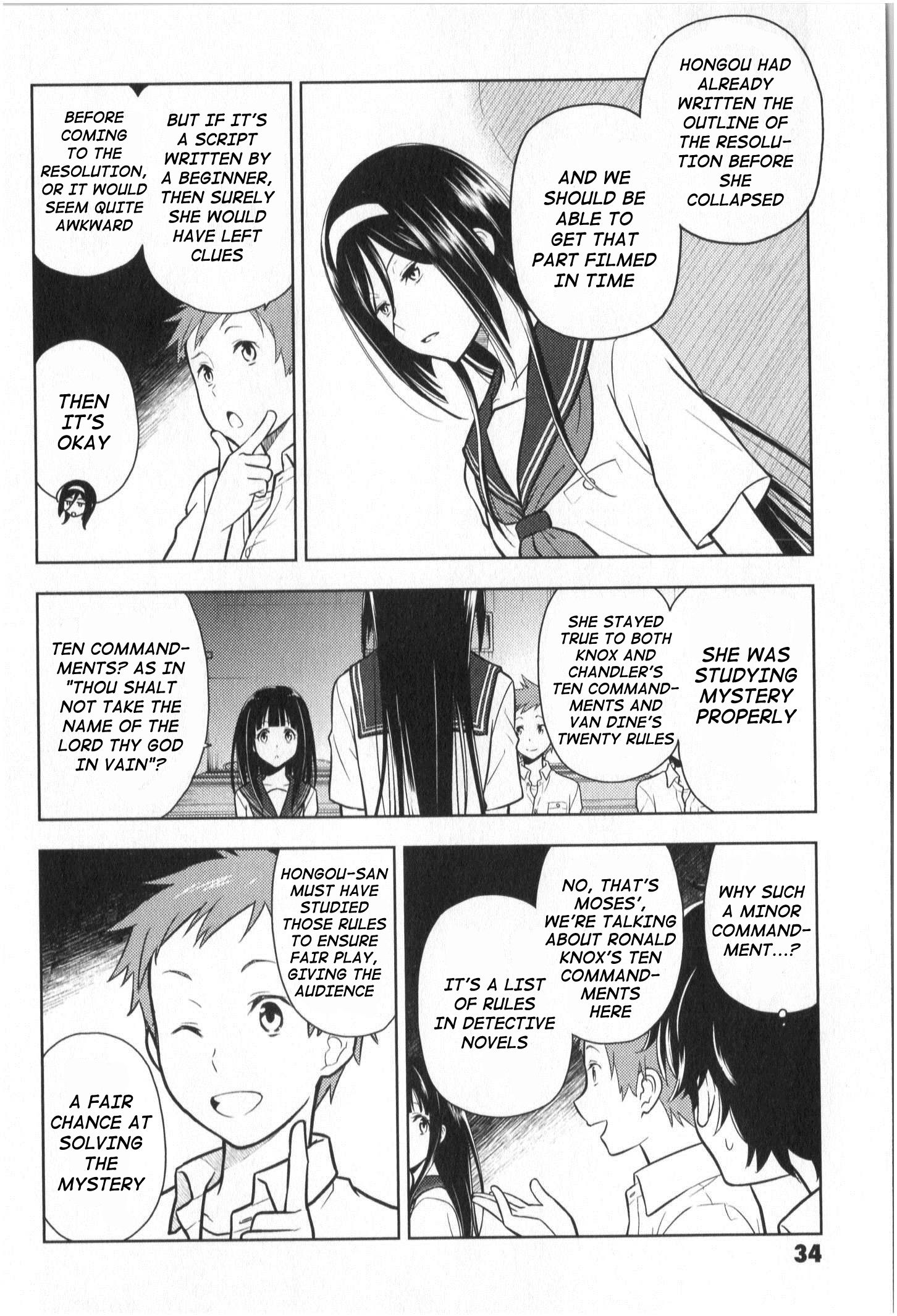 Hyouka chapter 12 page 36