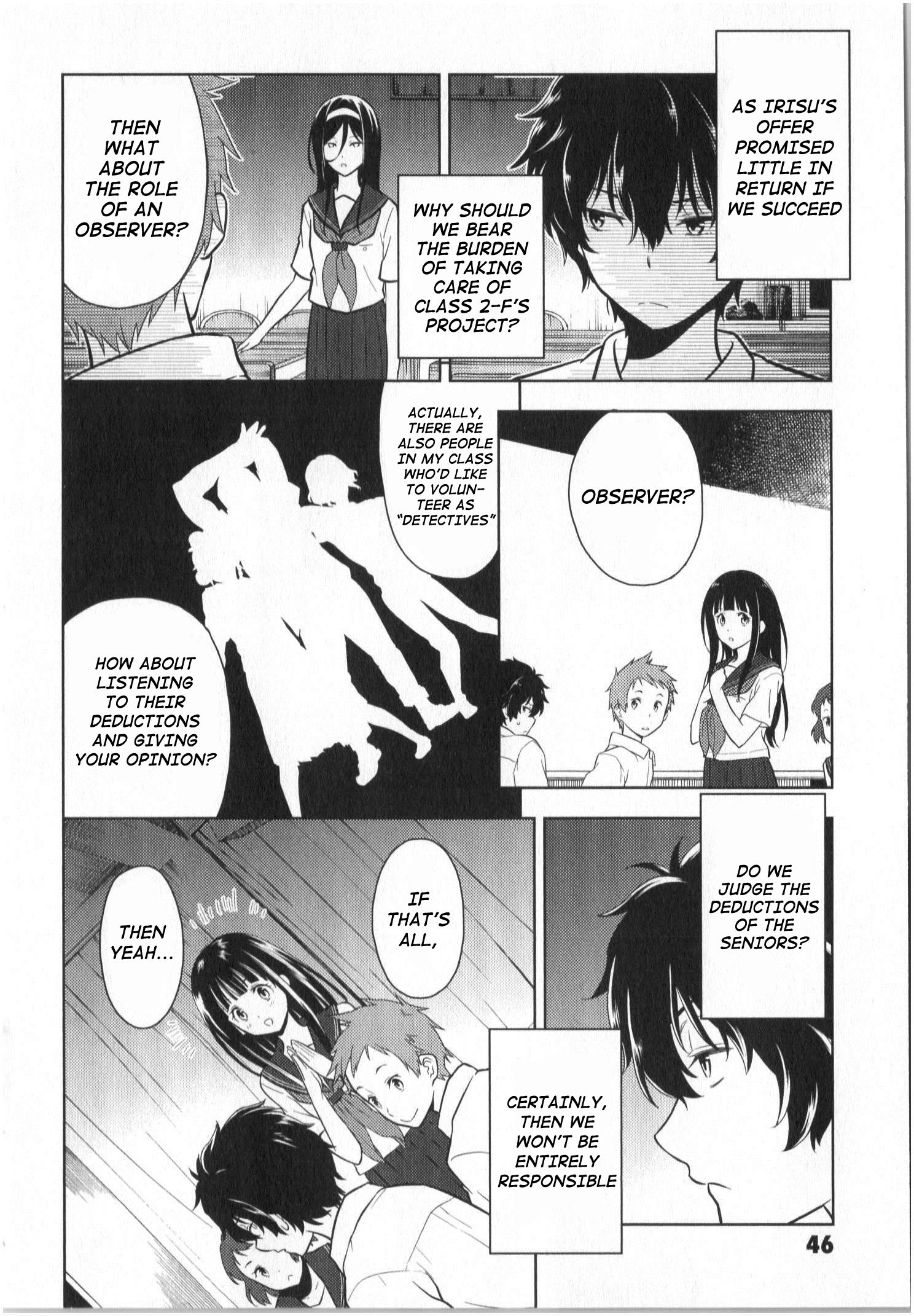 Hyouka chapter 12 page 48