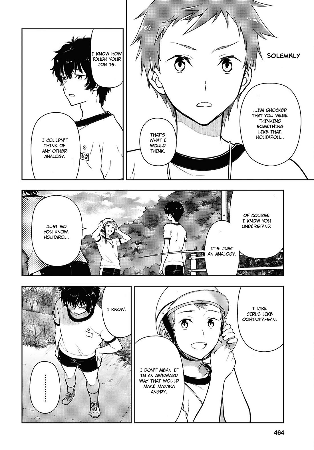 Hyouka chapter 128 page 8