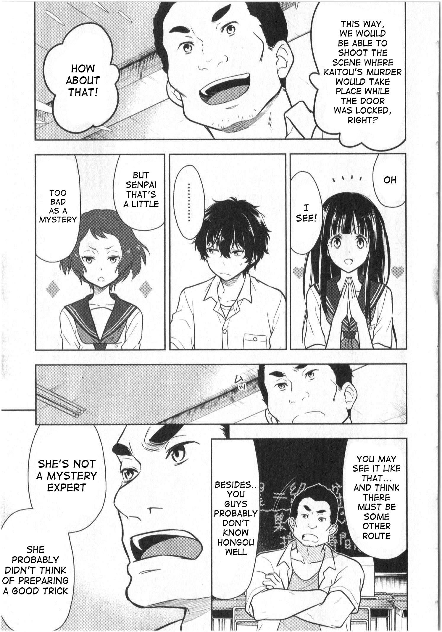 Hyouka chapter 13 page 37