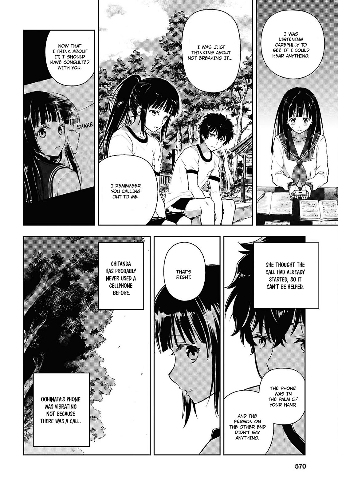 Hyouka chapter 136 page 8