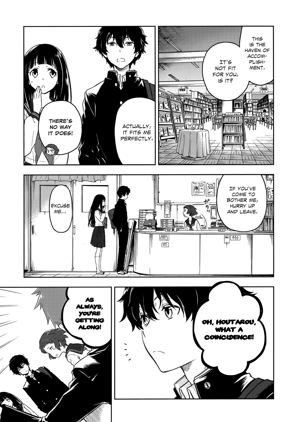 Hyouka chapter 3 page 13
