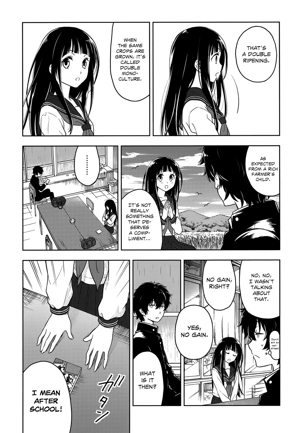 Hyouka chapter 3 page 6