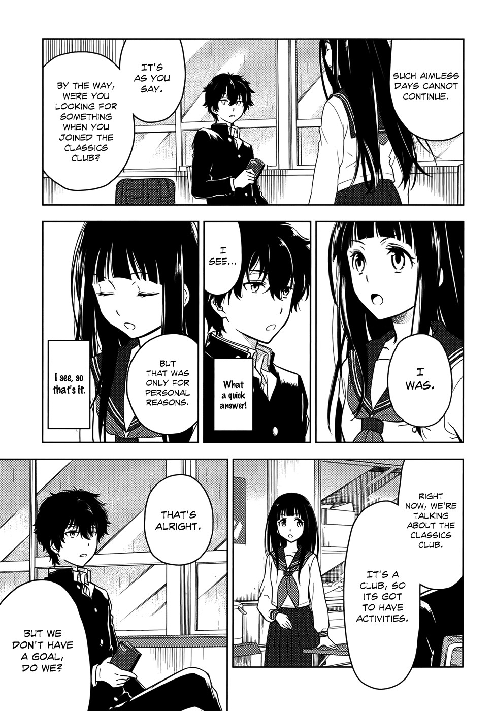Hyouka chapter 3 page 7