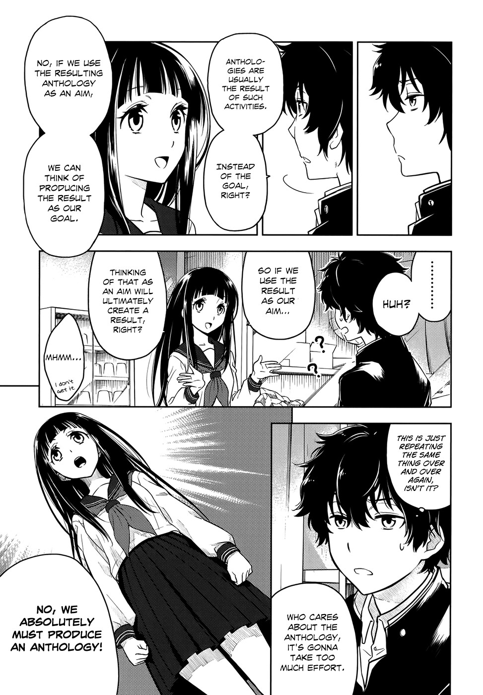 Hyouka chapter 3 page 9