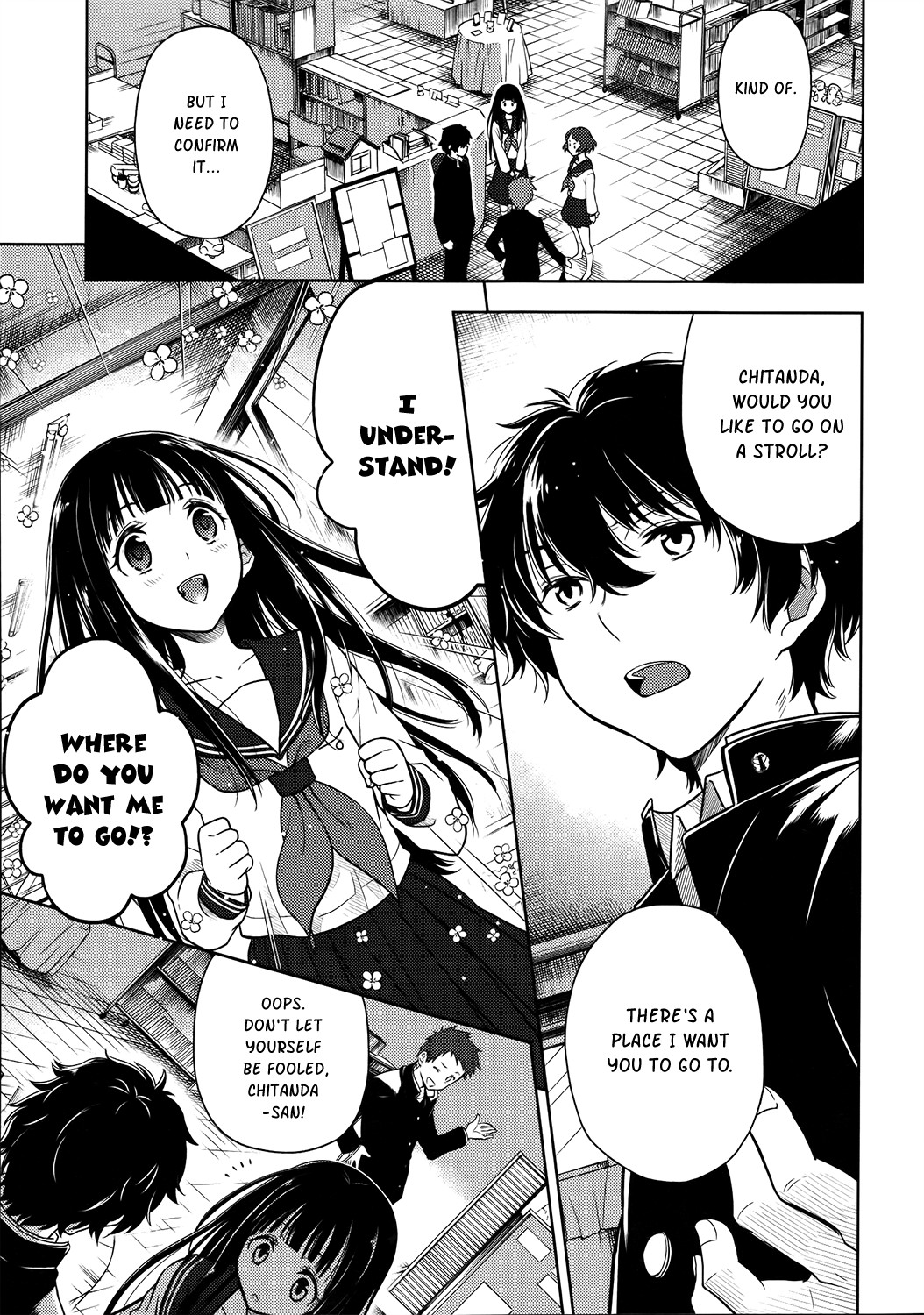 Hyouka chapter 4 page 11