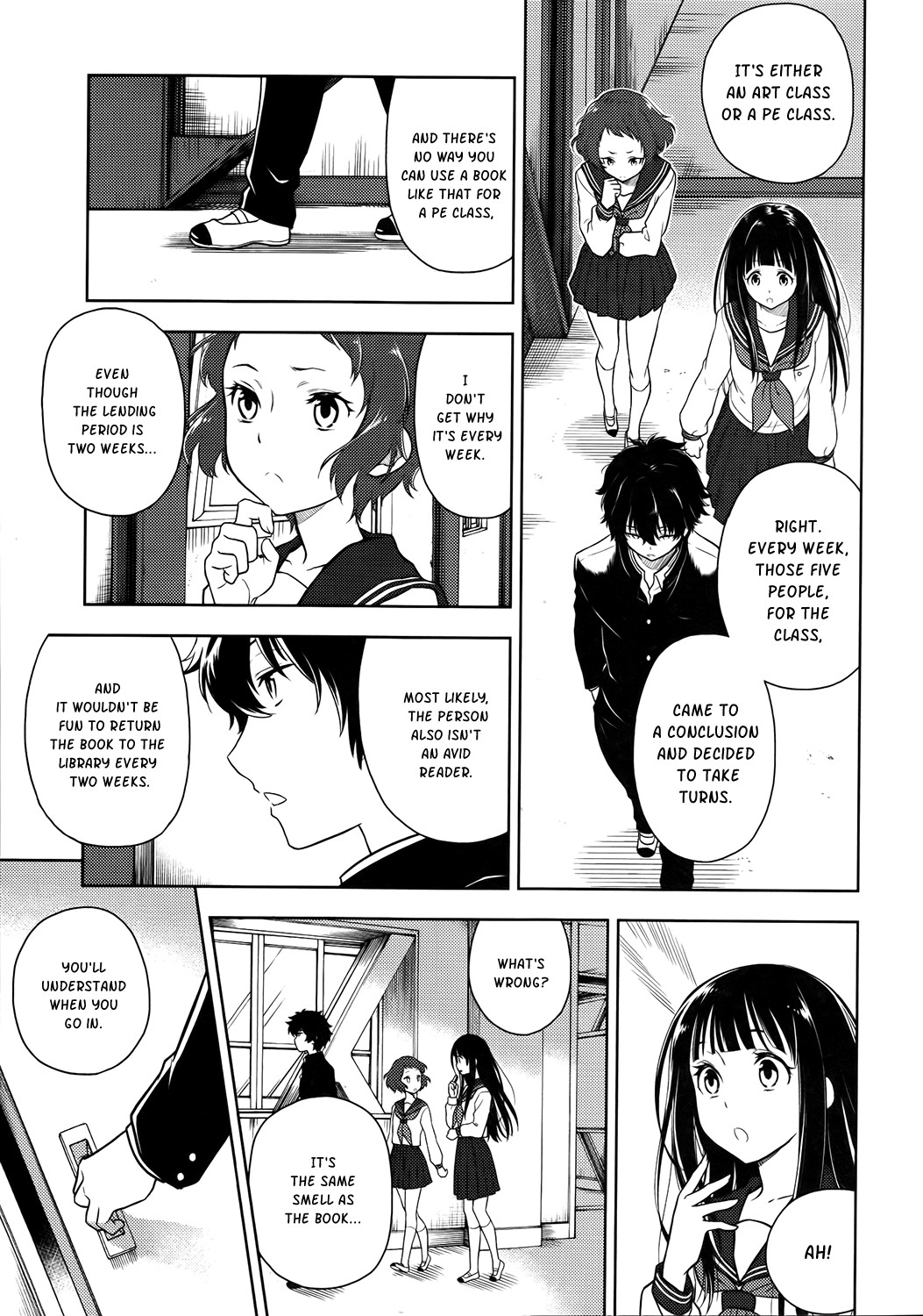 Hyouka chapter 4 page 15