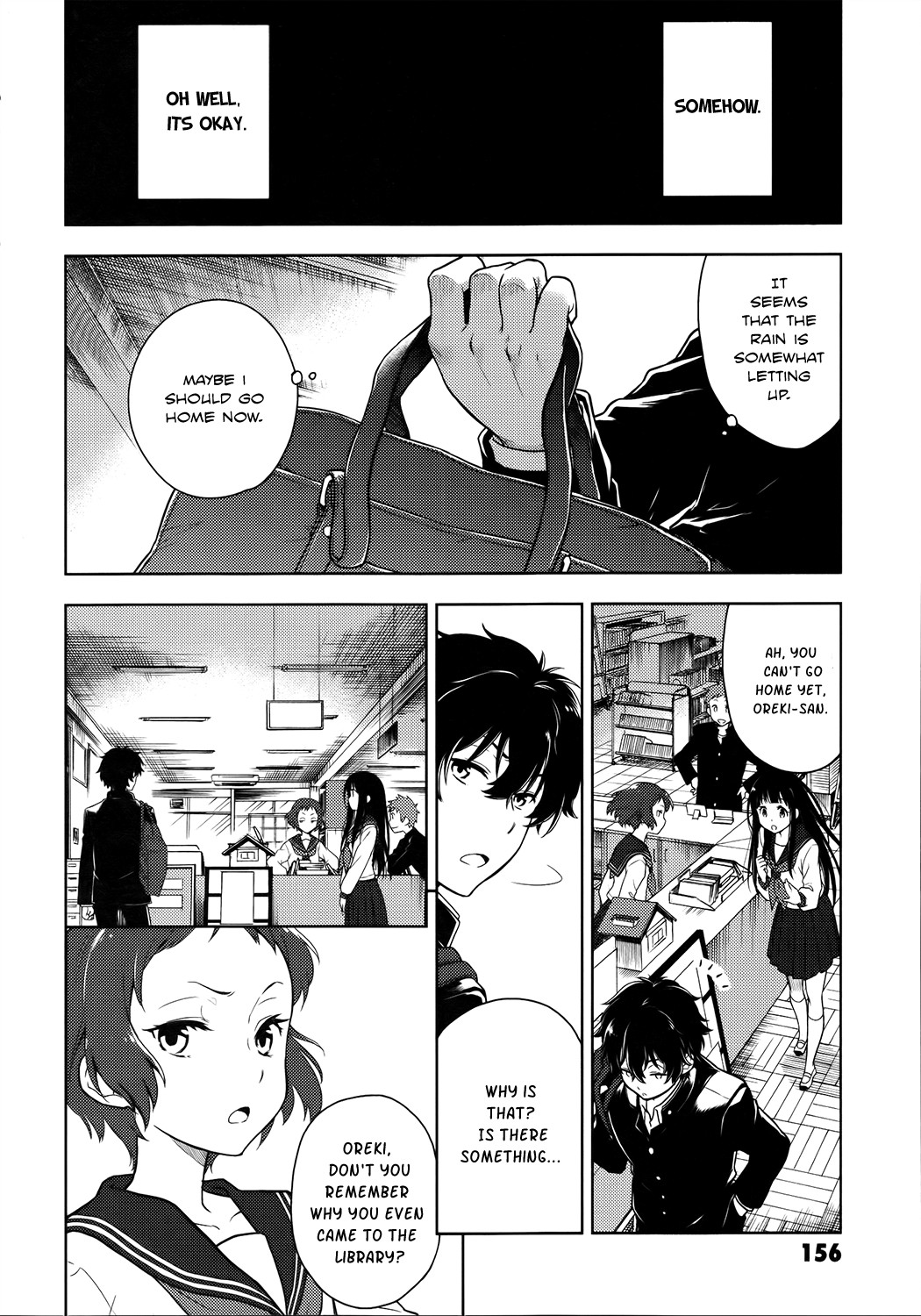 Hyouka chapter 4 page 22