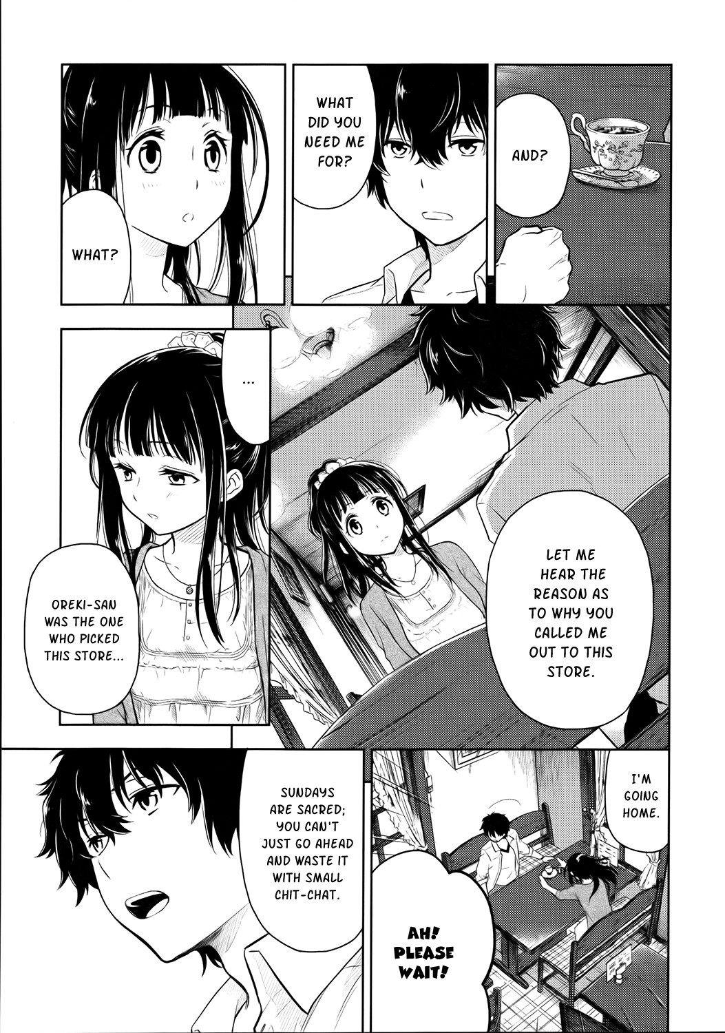 Hyouka chapter 4 page 35