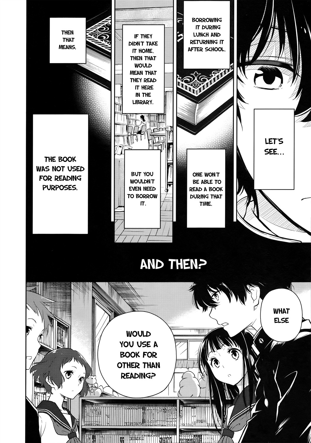 Hyouka chapter 4 page 4