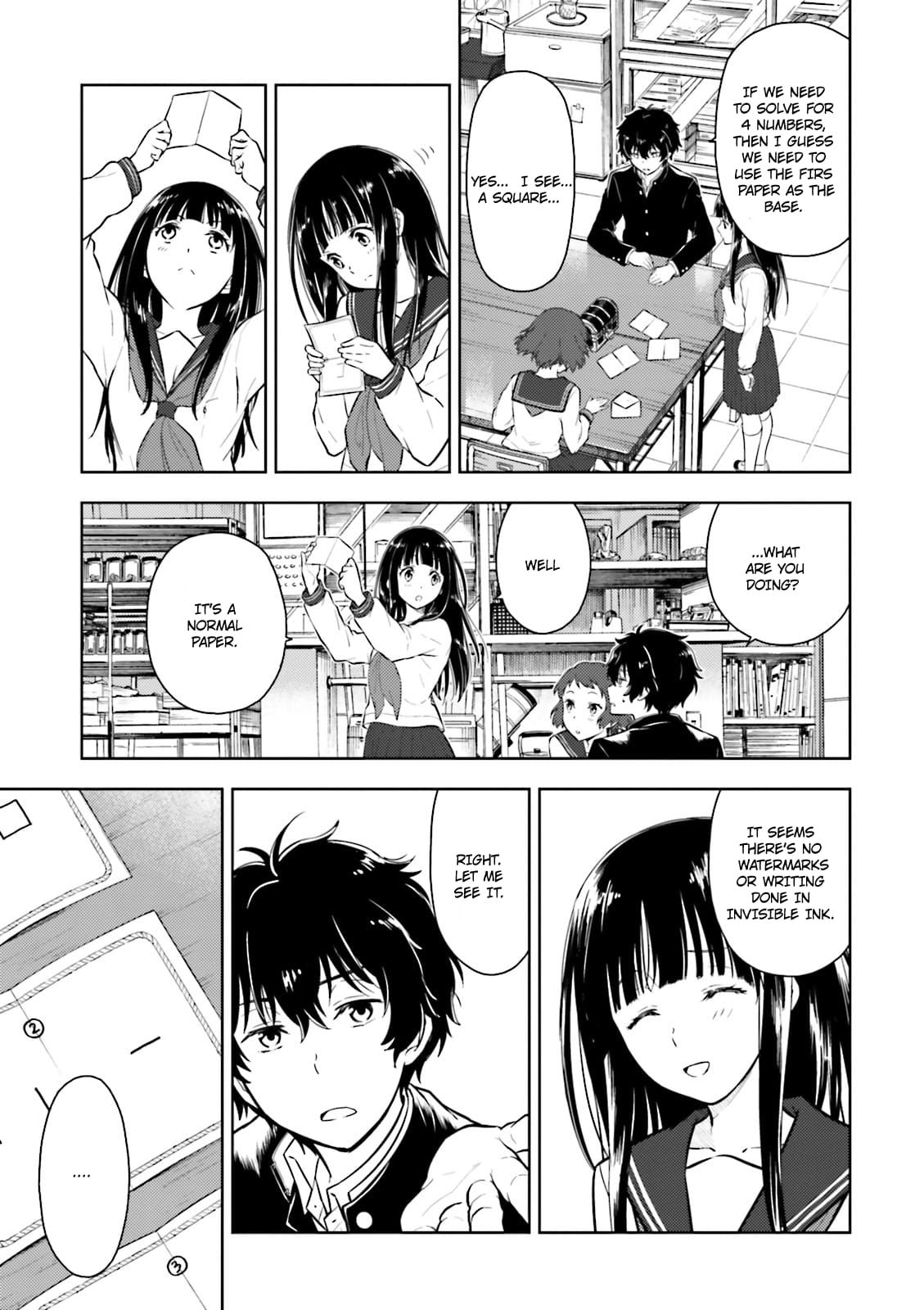 Hyouka chapter 43 page 13
