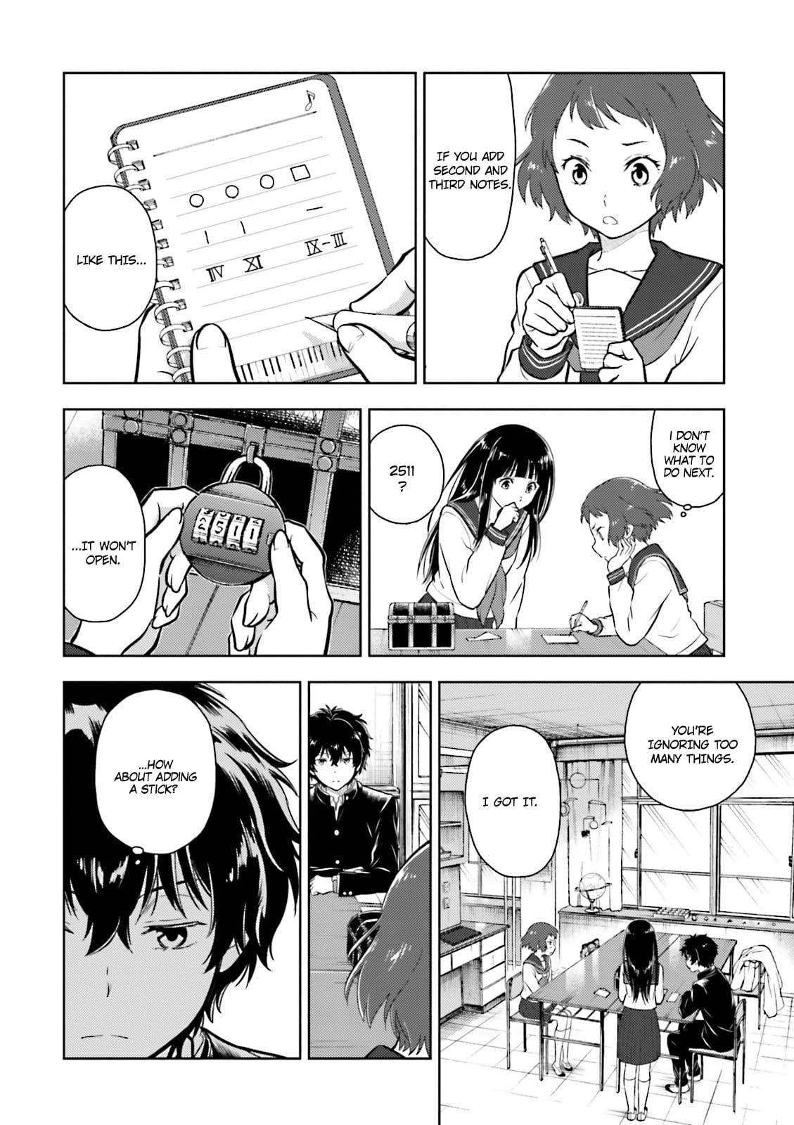 Hyouka chapter 43 page 14