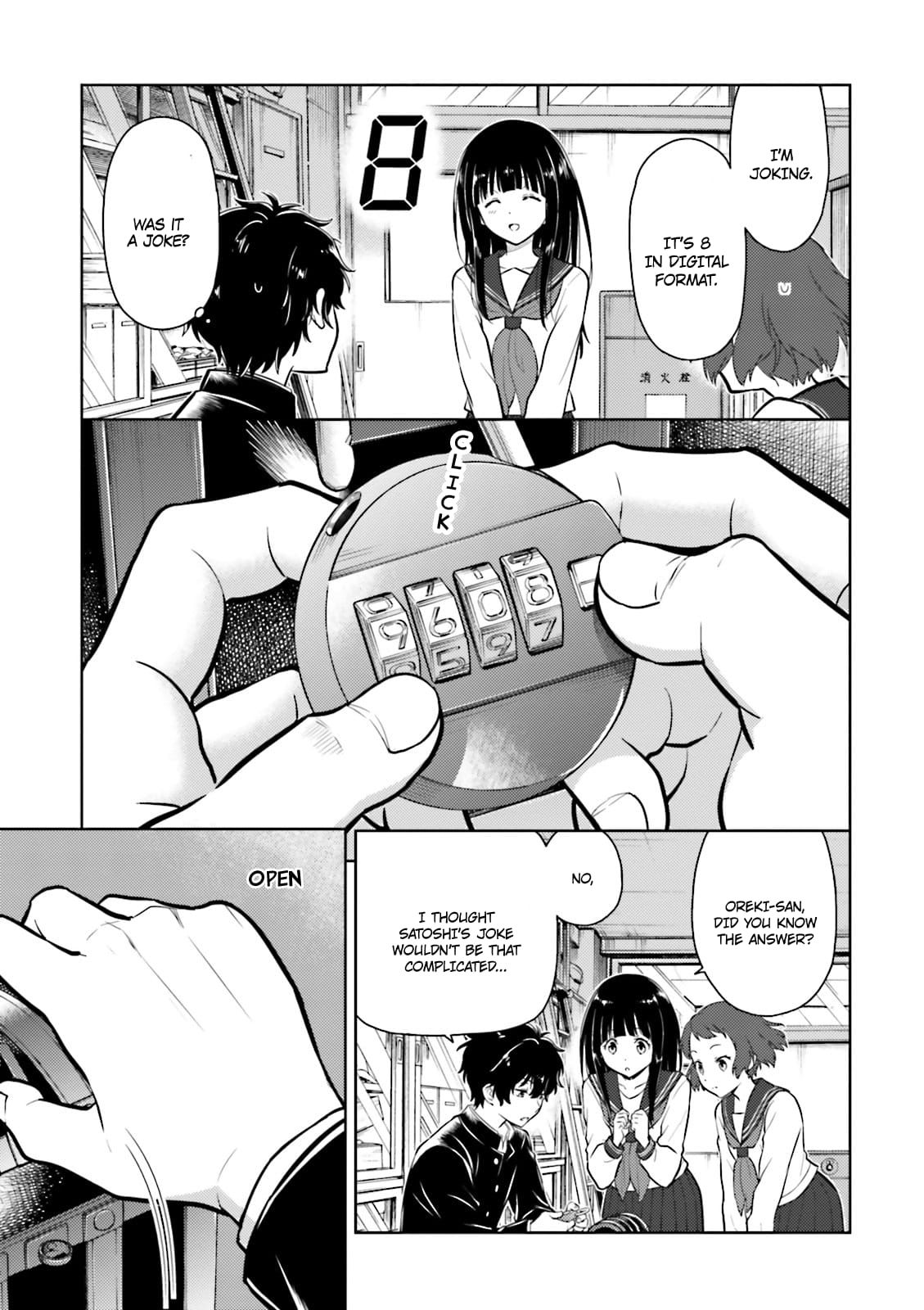 Hyouka chapter 43 page 21