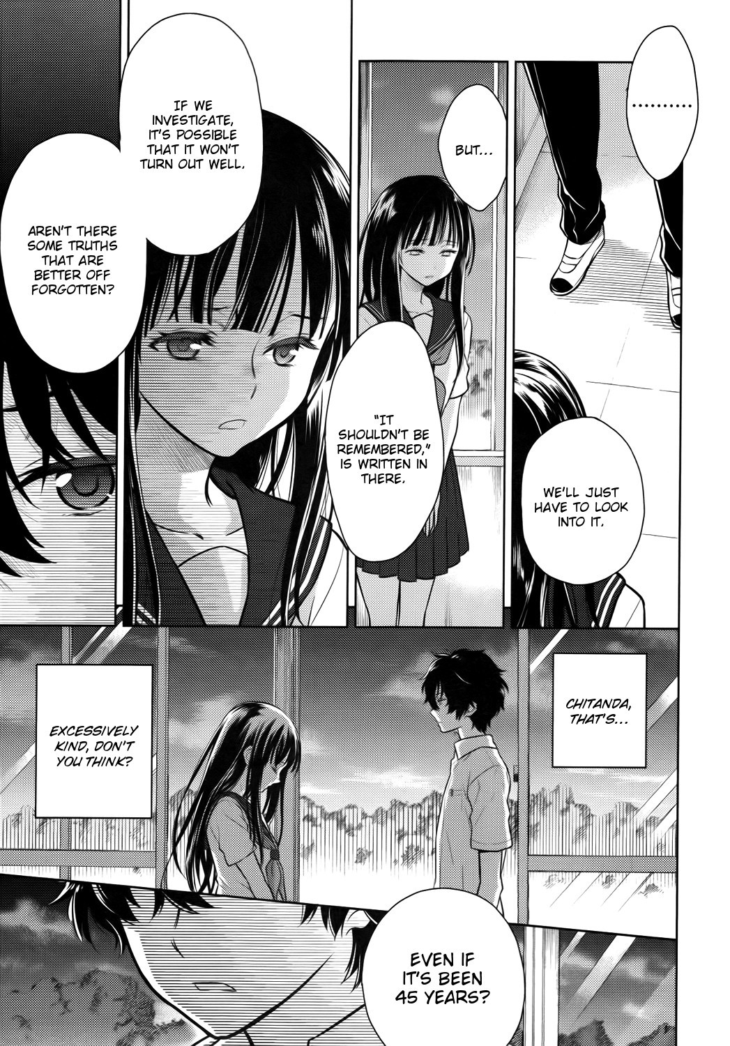Hyouka chapter 7 page 43
