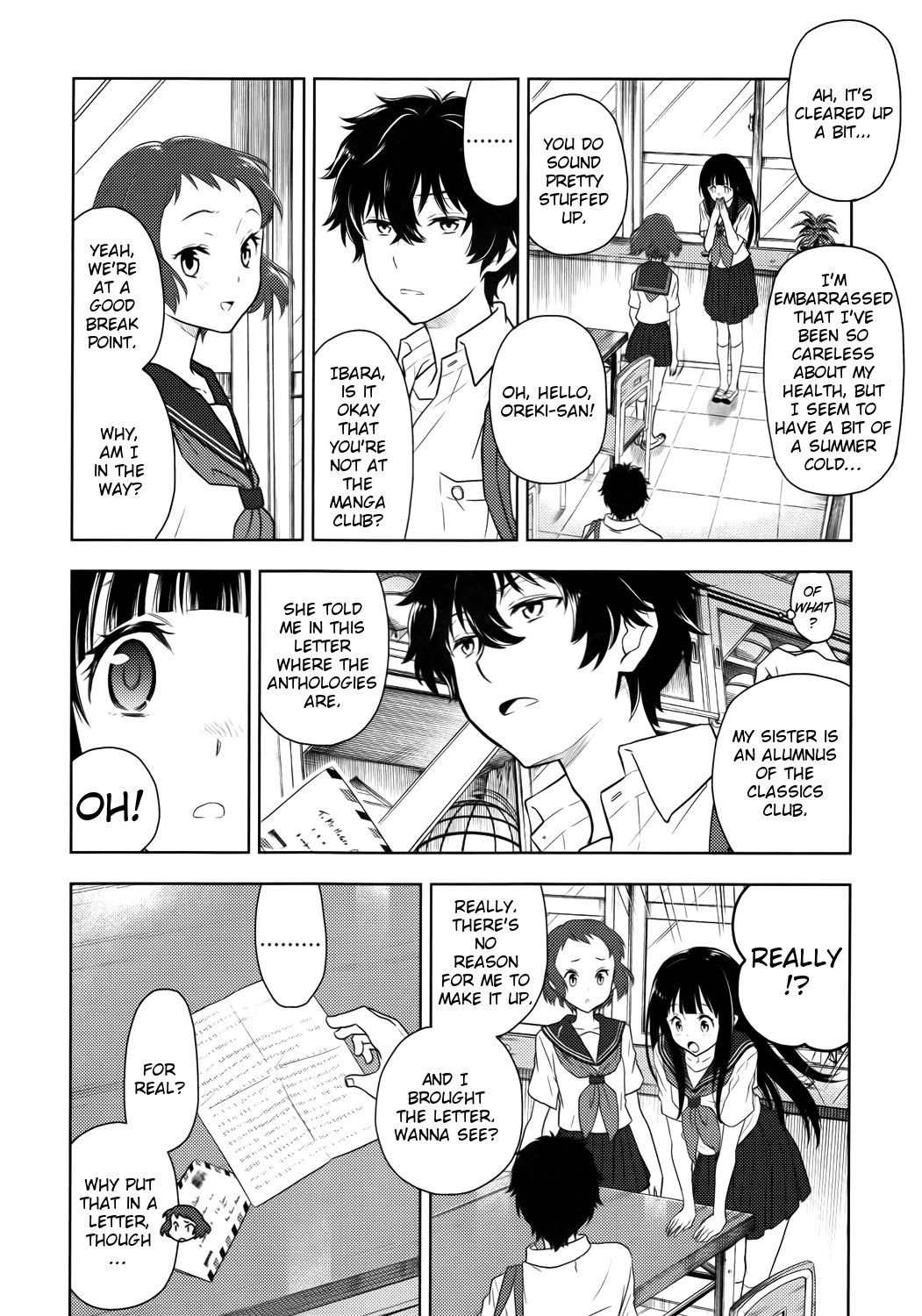 Hyouka chapter 7 page 6