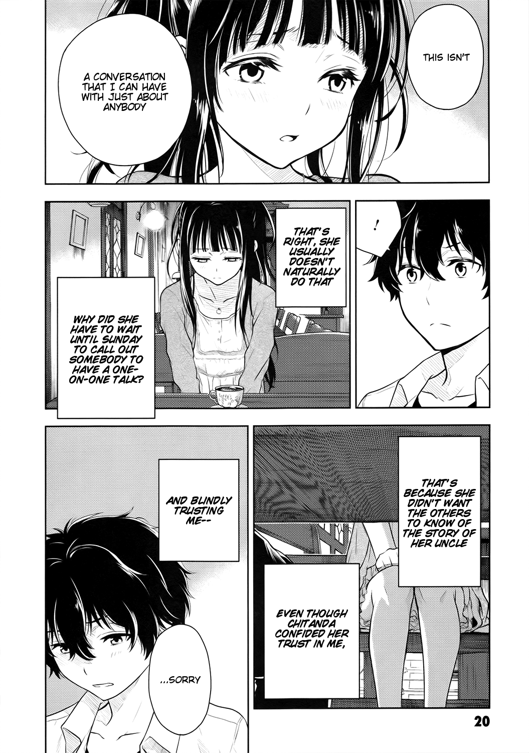 Hyouka chapter 74 page 22
