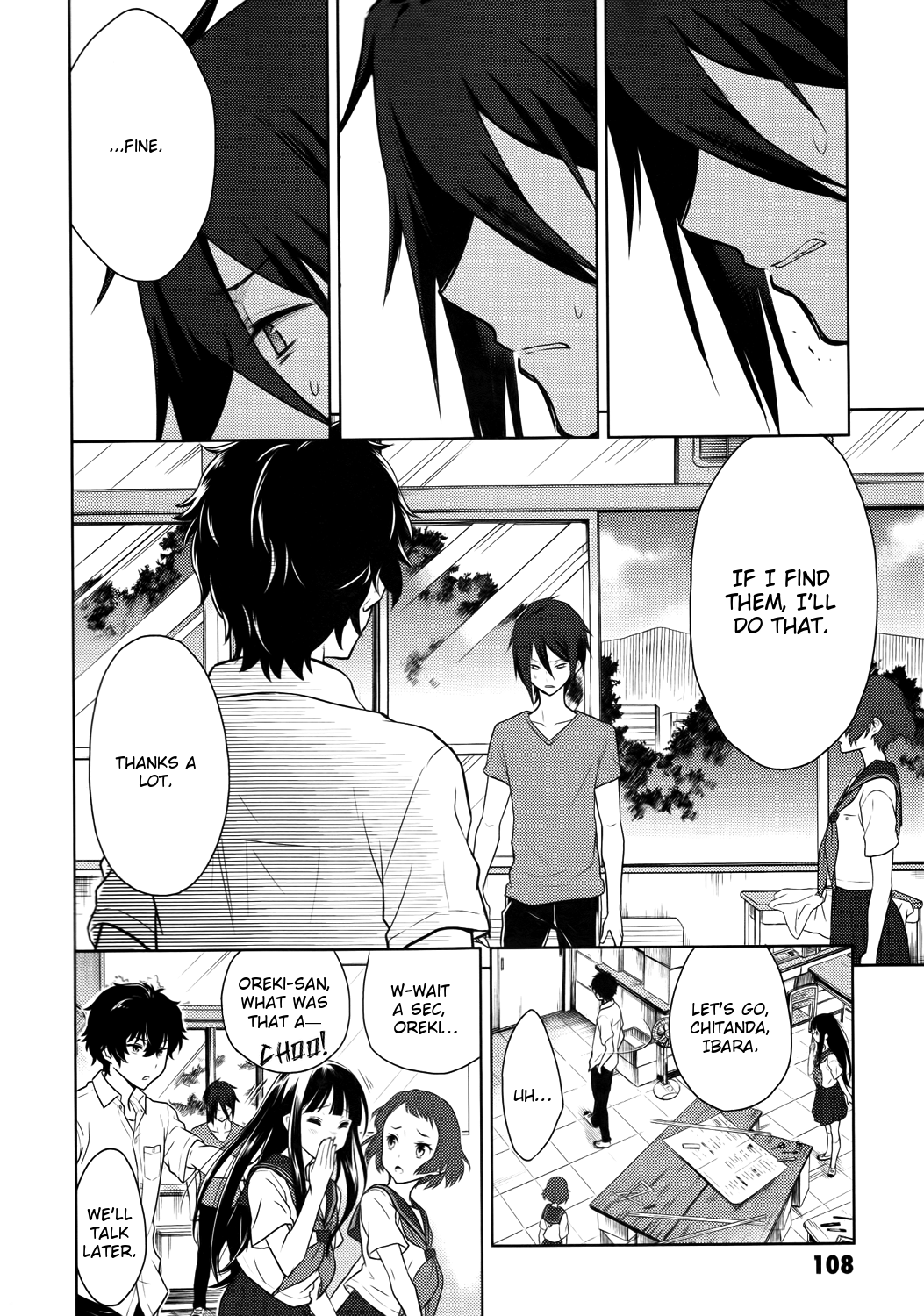 Hyouka chapter 75 page 26