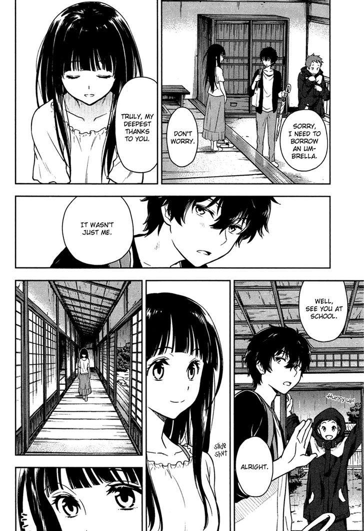 Hyouka chapter 9 page 20