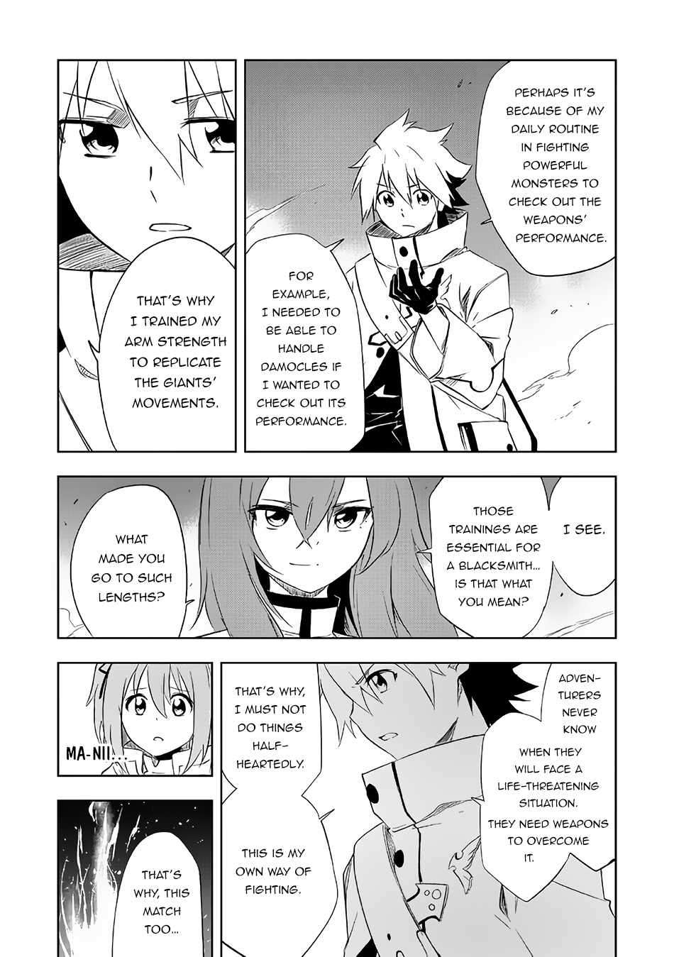 I, a Level 9999 Blacksmith Who Was Told That “Blacksmithing Is Suitable for a Small Fry lololol” Was Expelled From the Guild, so I Changed My Job to an Adventurer – I Will Live Happily in the Guild While being Unrivaled with the Strongest Weapons! chapter 2.2 page 10