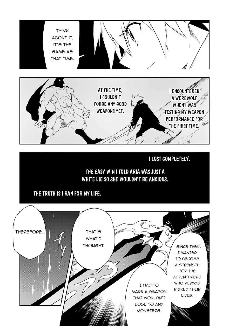 I, a Level 9999 Blacksmith Who Was Told That “Blacksmithing Is Suitable for a Small Fry lololol” Was Expelled From the Guild, so I Changed My Job to an Adventurer – I Will Live Happily in the Guild While being Unrivaled with the Strongest Weapons! chapter 3.2 page 7